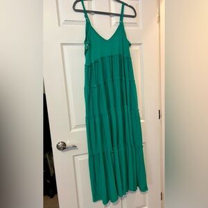 XL Boutique Emerald Maxi Dress